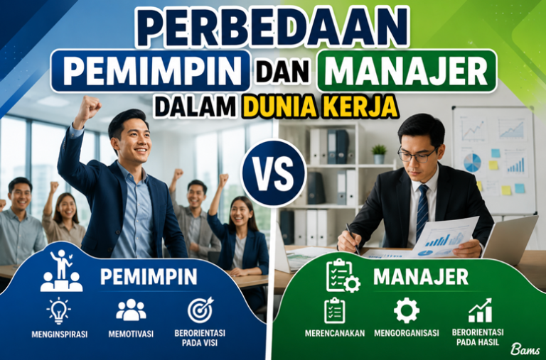Perbedaan Pemimpin dan Manajer