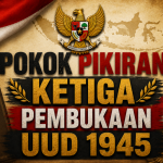 Pokok Pikiran Ketiga Pembukaan UUD 1945