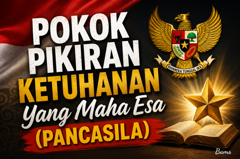 Pokok Pikiran Ketuhanan Yang Maha Esa