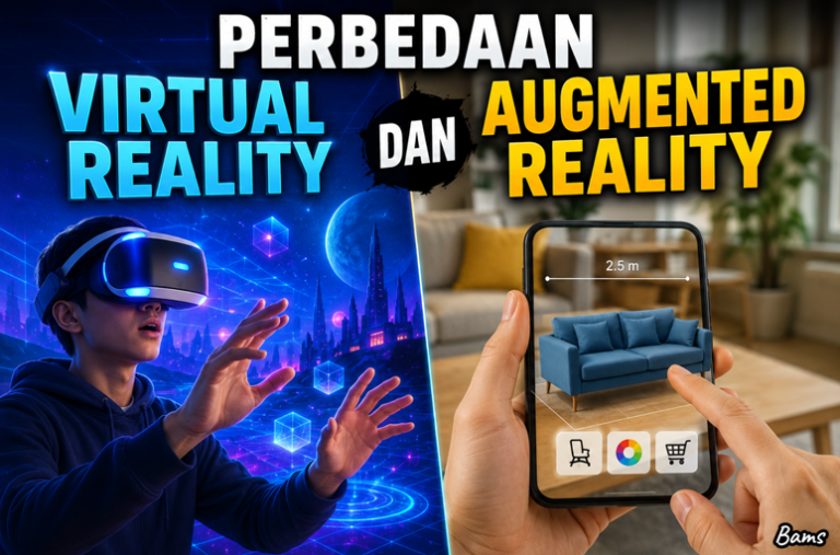 perbedaan virtual reality dan augmented reality