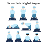 Bacaan Sholat Maghrib Lengkap