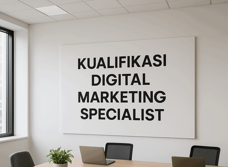 Kualifikasi Digital Marketing Specialist