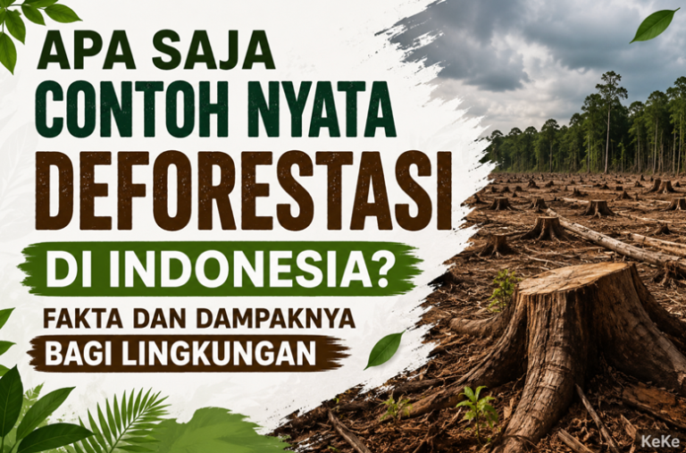Apa Saja Contoh Nyata Deforestasi di Indonesia